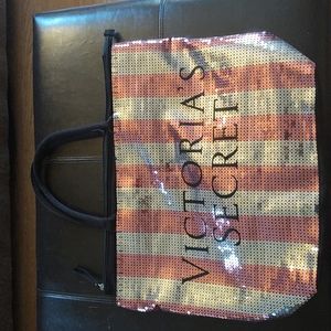 Victoria's Secret Sequin Tote Bag